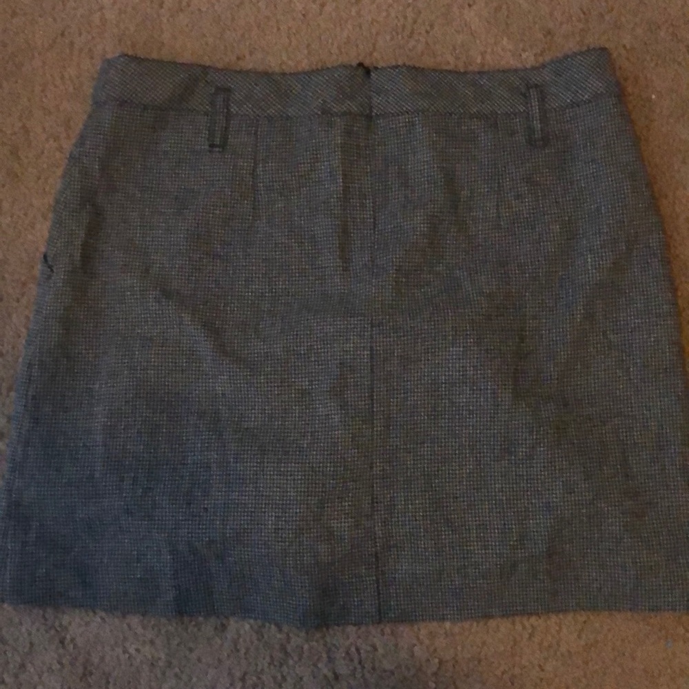 Timeout Wool Houndstooth Pleated Skirt - Picture 5 of 5